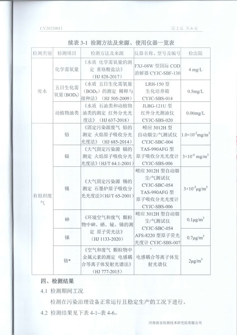 2023年01月 廢水、廢氣 檢測報告-2